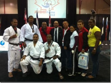 Republica Dominicana gana Medalla de Bronce en masculino por equipos duranye Campeonato Panamericano Superior de Judo 2012